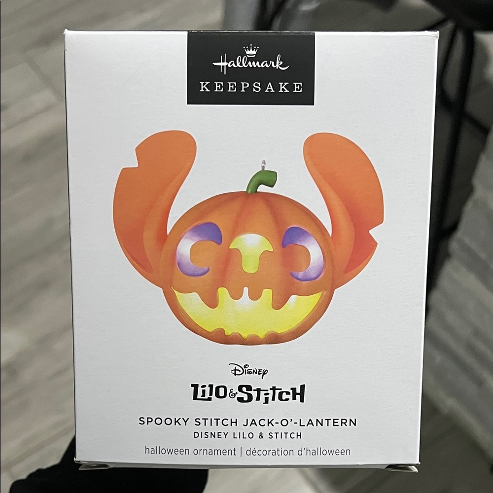 Hallmark Lilo & Stitch Spooky Jack-O'-Lantern Ornament